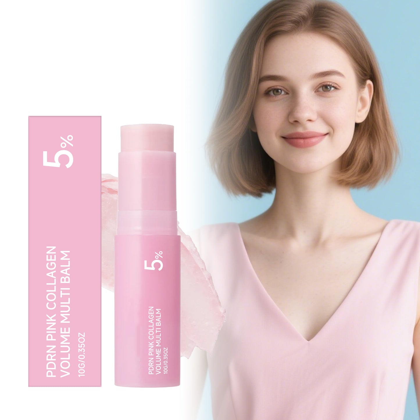 Innovist PDRN Pink Collagen Multi Balm Stick, 10g