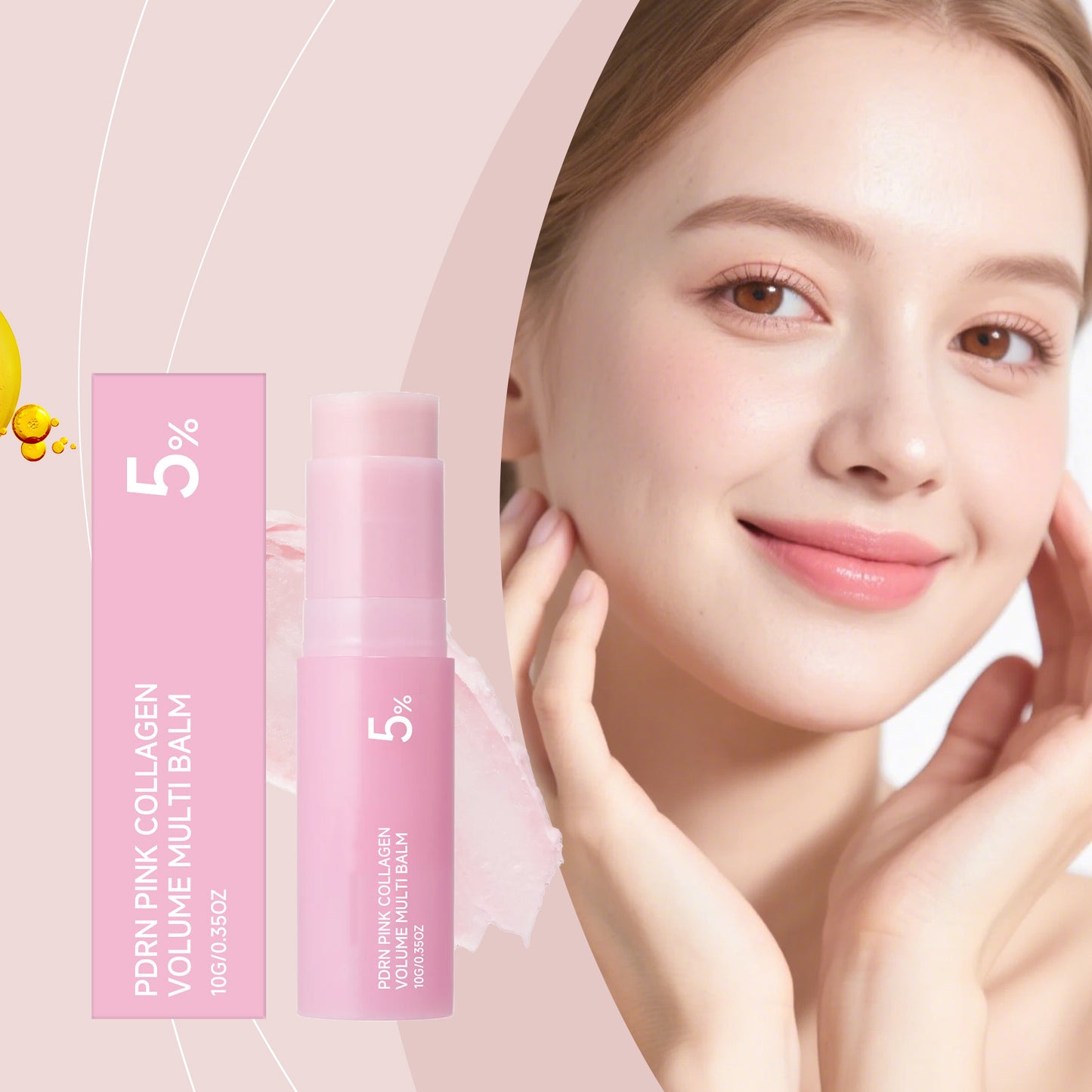 Innovist PDRN Pink Collagen Multi Balm Stick, 10g